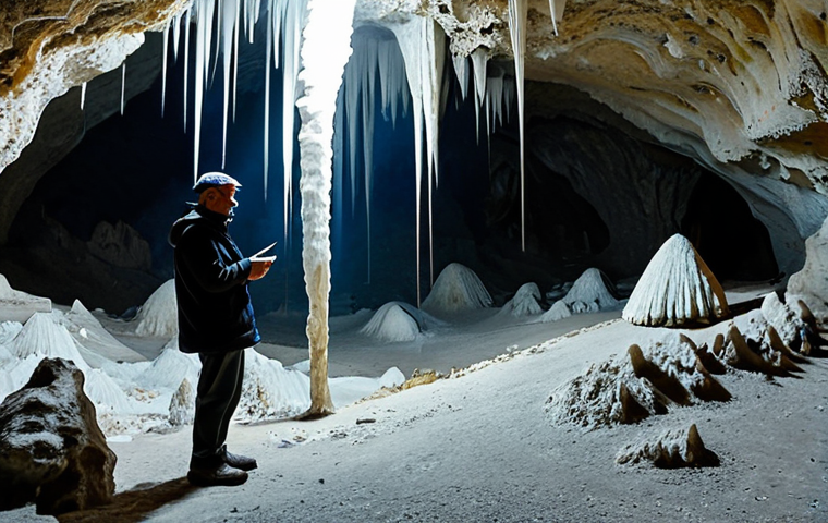 **

"A professional geologist, fully clothed in appropriate outdoor attire, examining stalactites and stalagmites inside Pellumbas Cave in Albania. Safe for work, perfect anatomy, natural proportions, appropriate content, family-friendly, modest clothing, high-quality photography, realistic lighting."

**